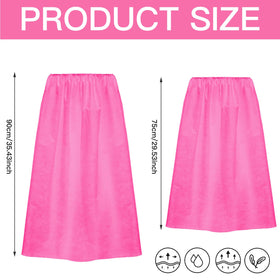 Janmercy pink spa wrap extended to 90 cm for secure coverage and comfort.