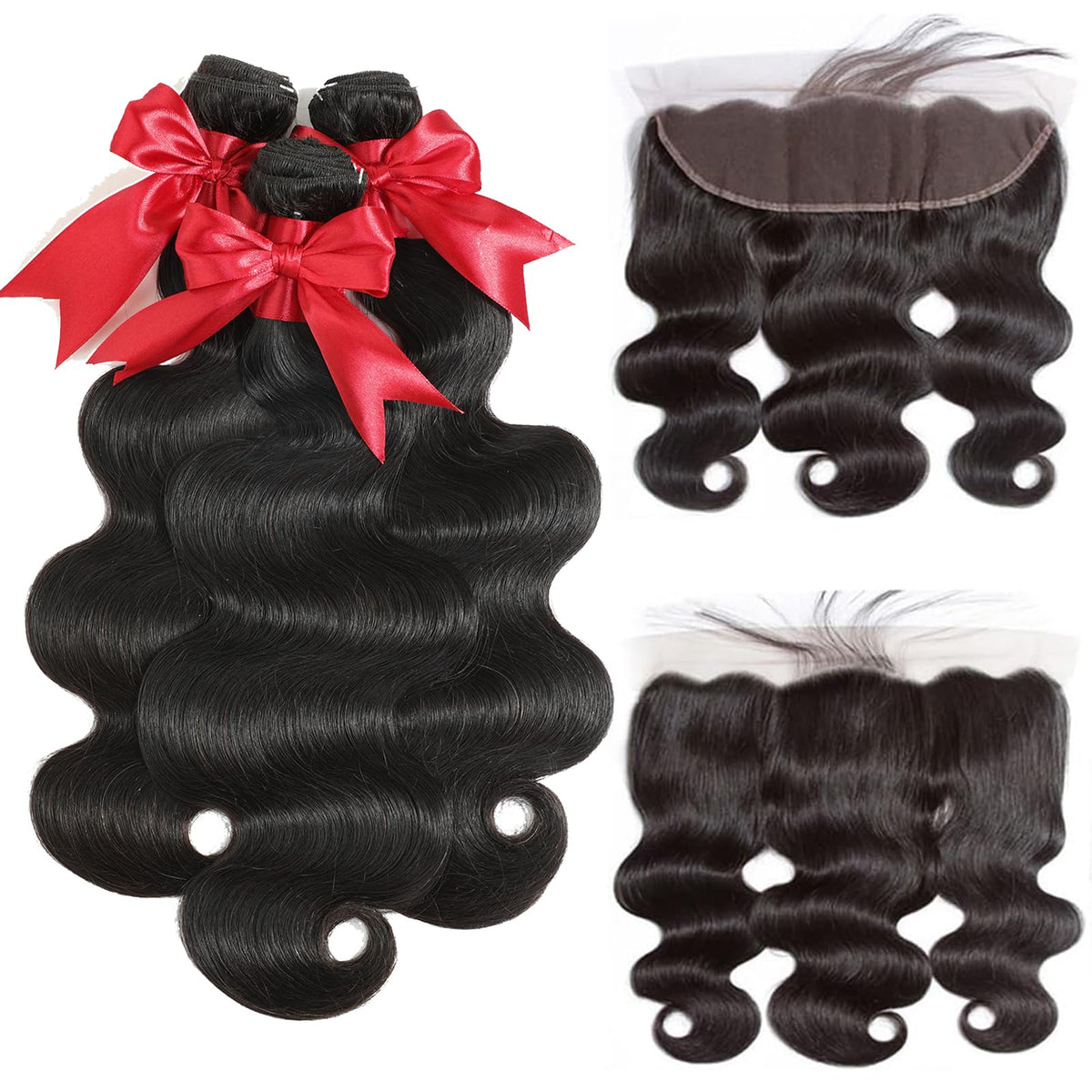 JARAMA HD lace frontal close-up shows bleached knots and natural hairline