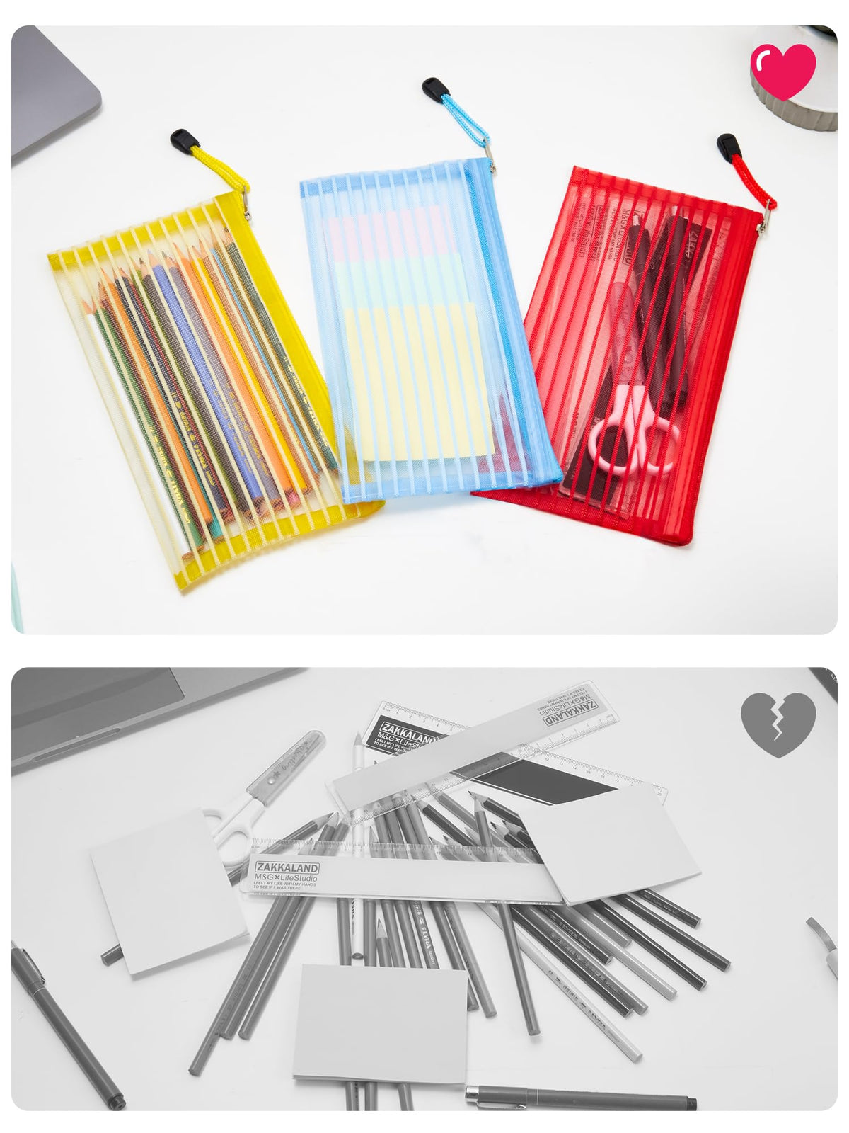 Jarlink durable nylon mesh design supports daily organization.
