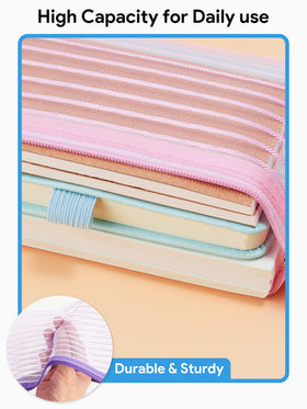 Jarlink makeup and travel pouches protect cosmetics and toiletries on trips.