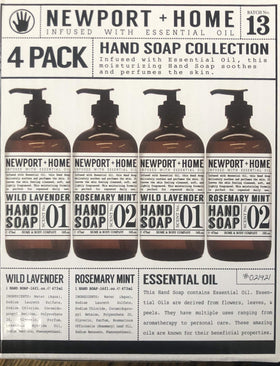 Jarofurel Newport Home Hand Soap Rosemary Mint bottle for daily cleansing and refreshing scent