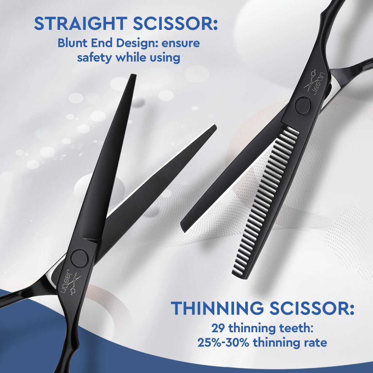 JASON razor tool for detailing and clean finishes on short styles
