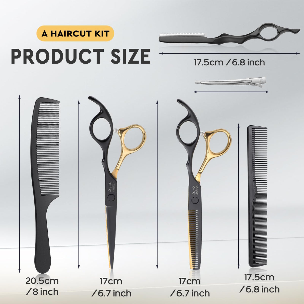 JASON thinning shear for texturizing to remove bulk without losing shape