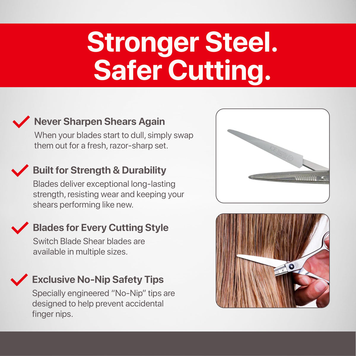 Jatai Feather ice-tempered steel blades retain sharpness longer