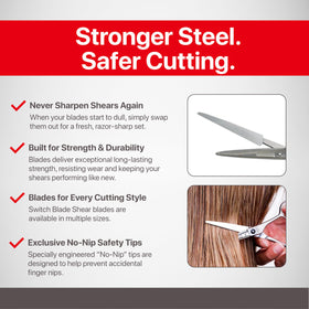 Jatai Feather ice-tempered steel blades retain sharpness longer