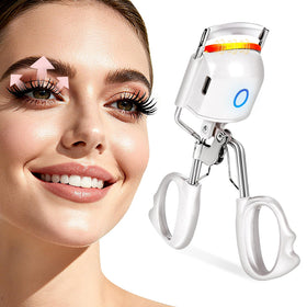 Javtoku heated eyelash curler with quick heat for lasting curl