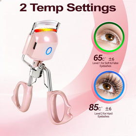 Javtoku two heating modes tailor curl for every lash type.
