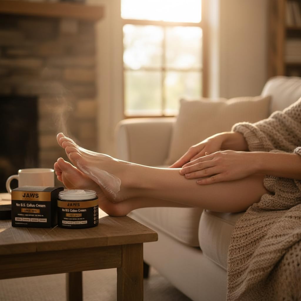 Jaws Podiatry Urea Cream podiatrist recommended home care for feet.