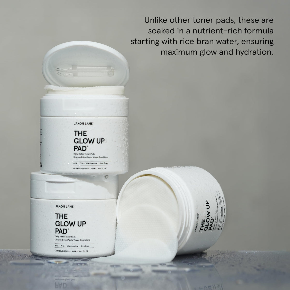 JAXON LANE 14 soothing plant extracts, balanced routine for sensitive skin.