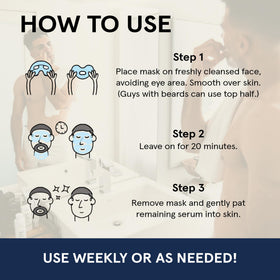 Hydration delivers a refreshed, even-toned look with JAXON LANE BRO MASK.
