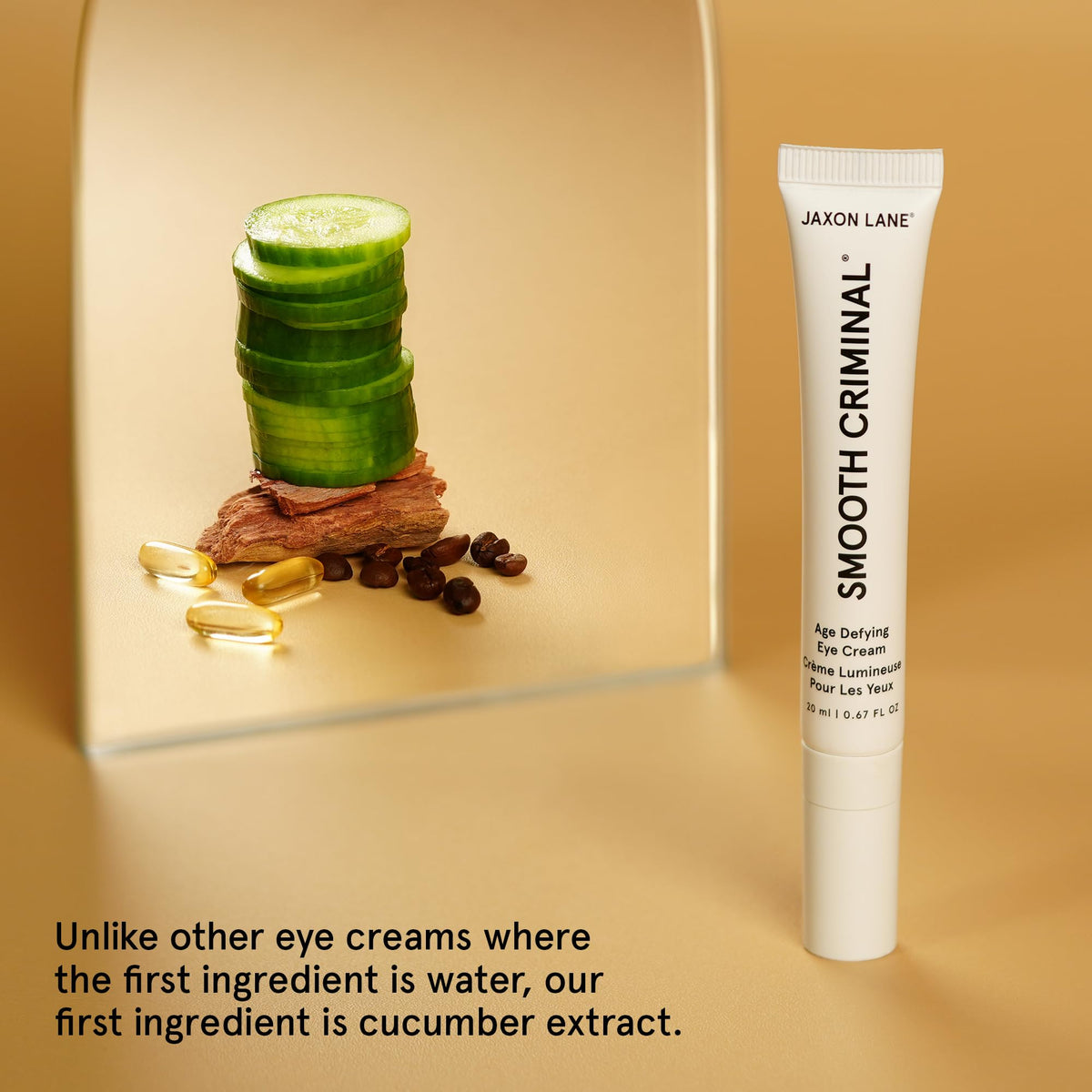 JAXON LANE ginseng and passionfruit support circulation for refreshed eyes.