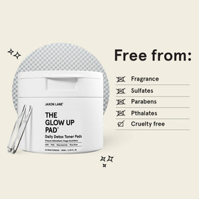 JAXON LANE Niacinamide brightening, target even tone with daily use.