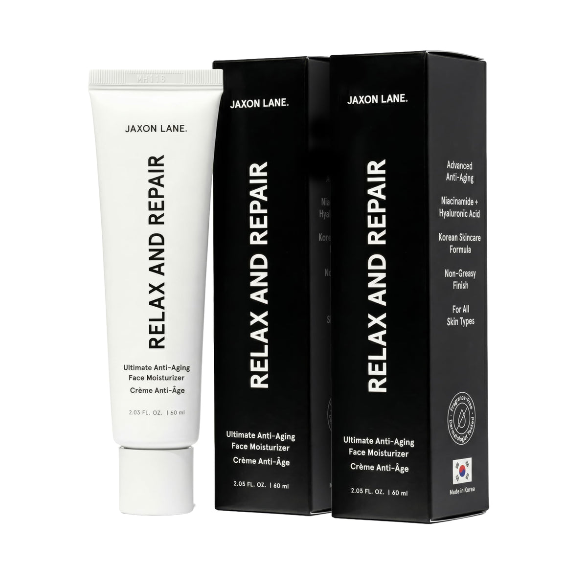 JAXON LANE Relax and Repair bottle-pump for smooth nightly application