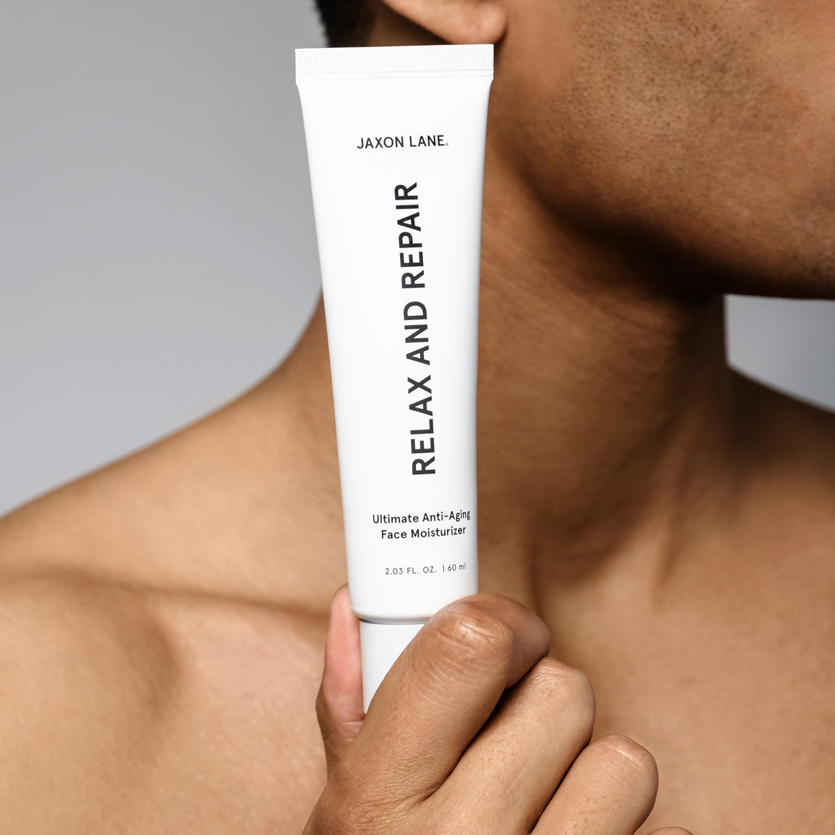 JAXON LANE Relax and Repair texture-application demonstrates fast absorption