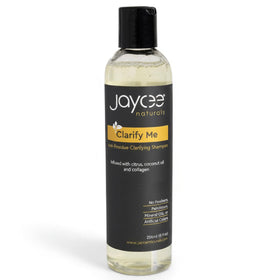 Jaycee Naturals Clarify Me bottle front view for cleansing convenience.