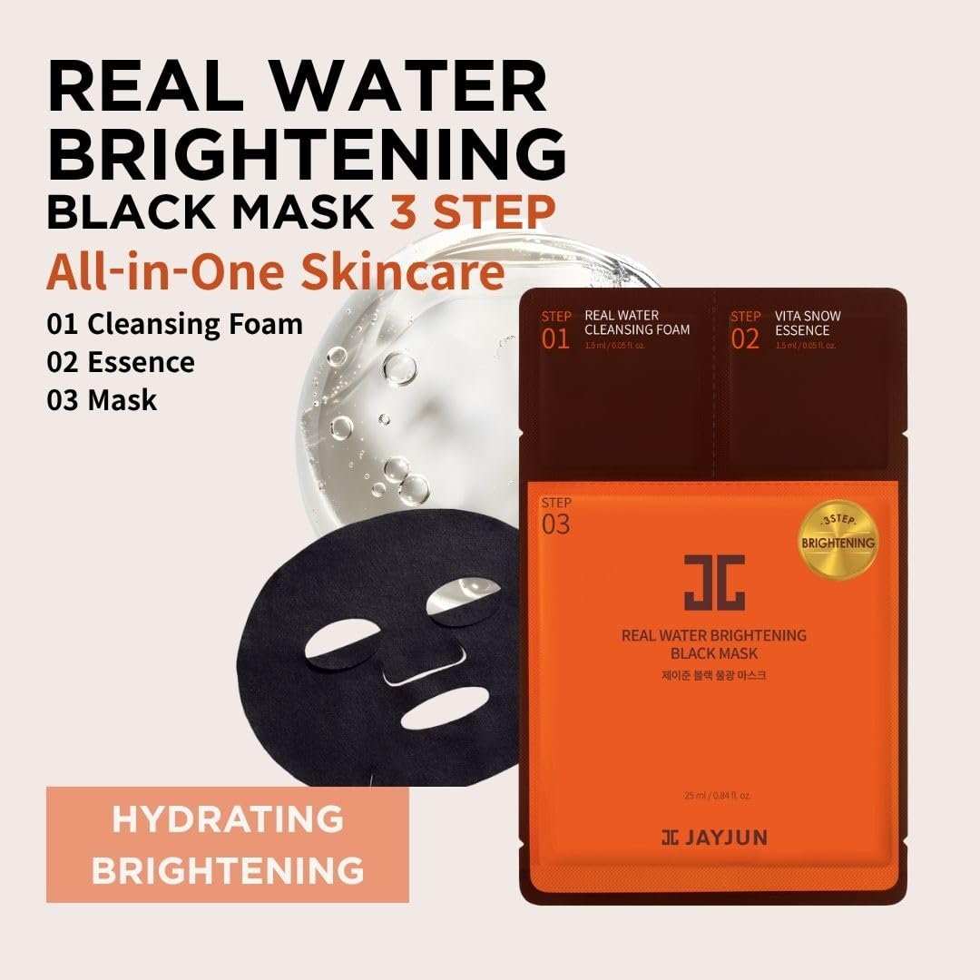 JAYJUN Vita Snow Essence bottle highlights brightening skin with nourishing vitamins.