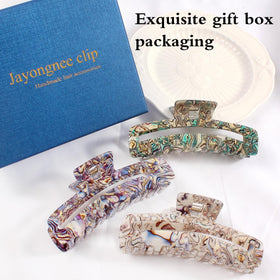 Durable acetate material of Jayongnee clip ensures long-lasting use.