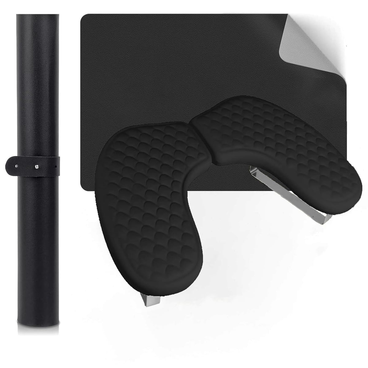 Jazalz arm rest for nails – PU leather padding close-up for comfort.