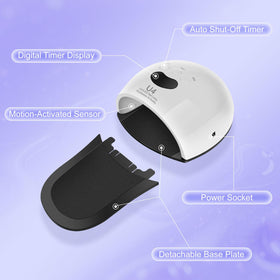 Three timer settings support flexible gel curing sessions