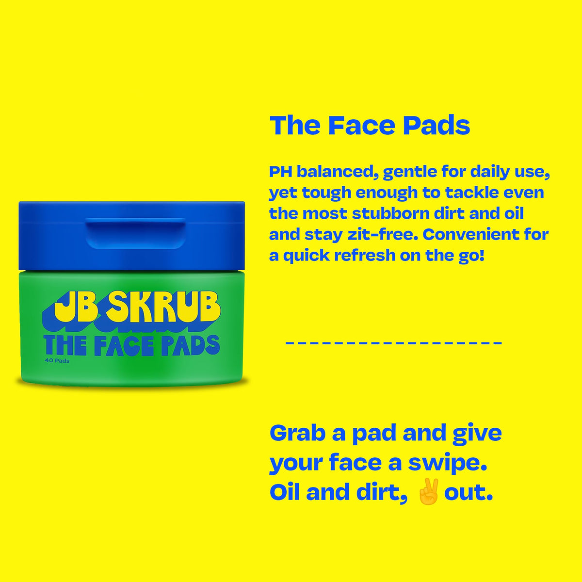 JB SKRUB Aloe vera visuals conveying soothing hydration during cleansing.
