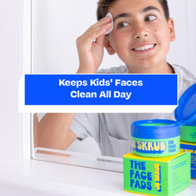 JB SKRUB travel-friendly pads for quick cleansing anywhere.