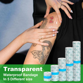 Jconly breathable tattoo bandage allows oxygen while guarding the wound