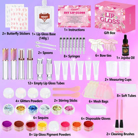 Jcoos lipgloss pigment colors offering vibrant options for personalized shade creation.