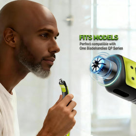 JDHAVMOS 360° rotation replacement head for nose trimmer enables painless trimming.