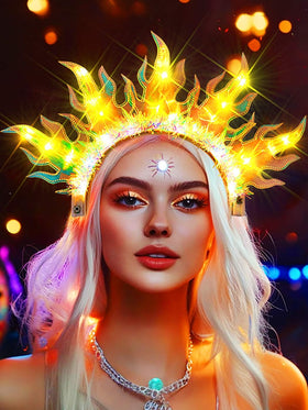 JEAIRTS Flashing TPU Fire Headband lights up nights at events