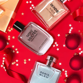 Jean Marc Paris Homme Noir packaging box conveys premium gift appeal.