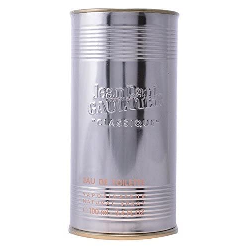 Jean Paul Gaultier Classique fragrance bottle on display, great for gifting or personal treat.