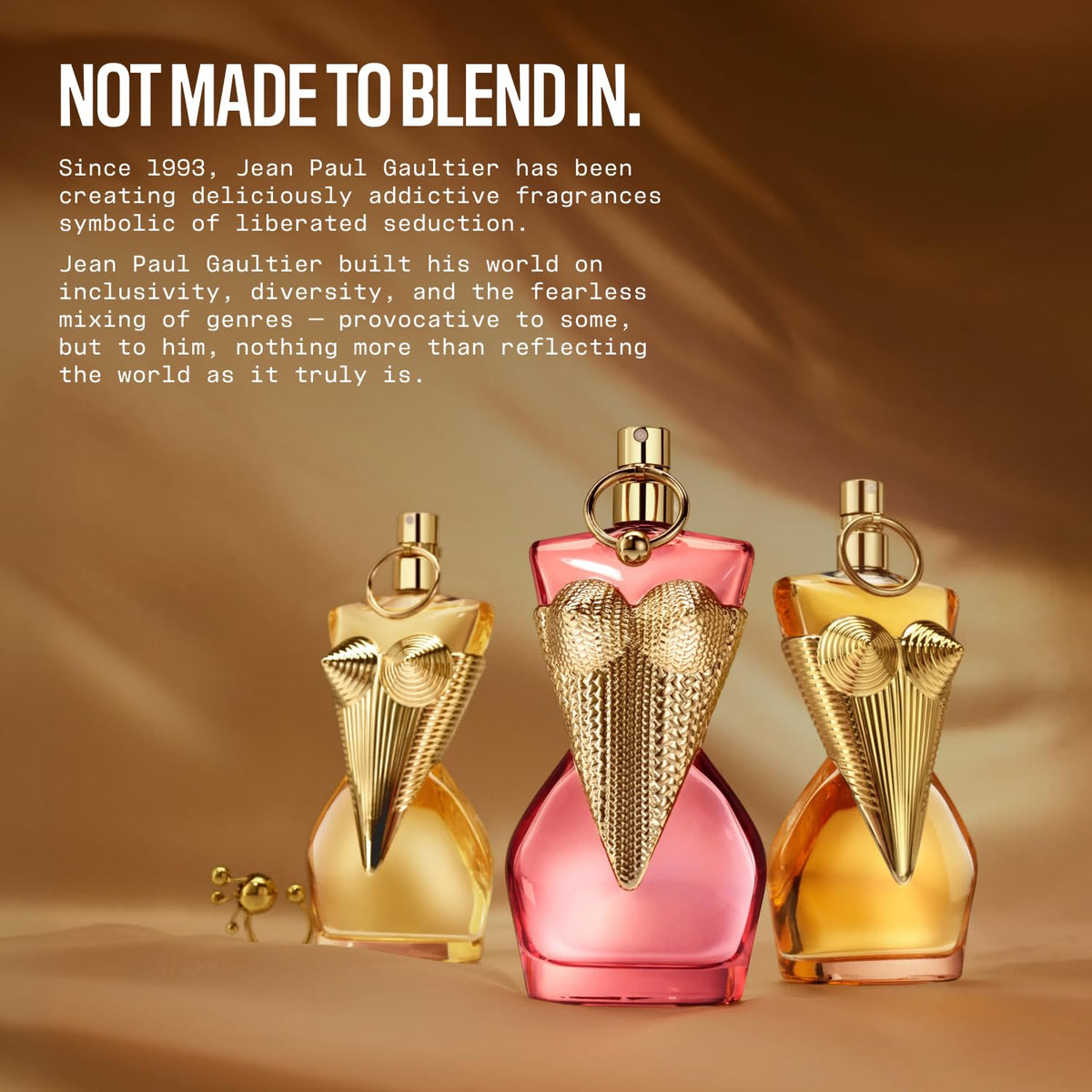 Jean Paul Gaultier Divine gift box, ready for special occasions and gifting.