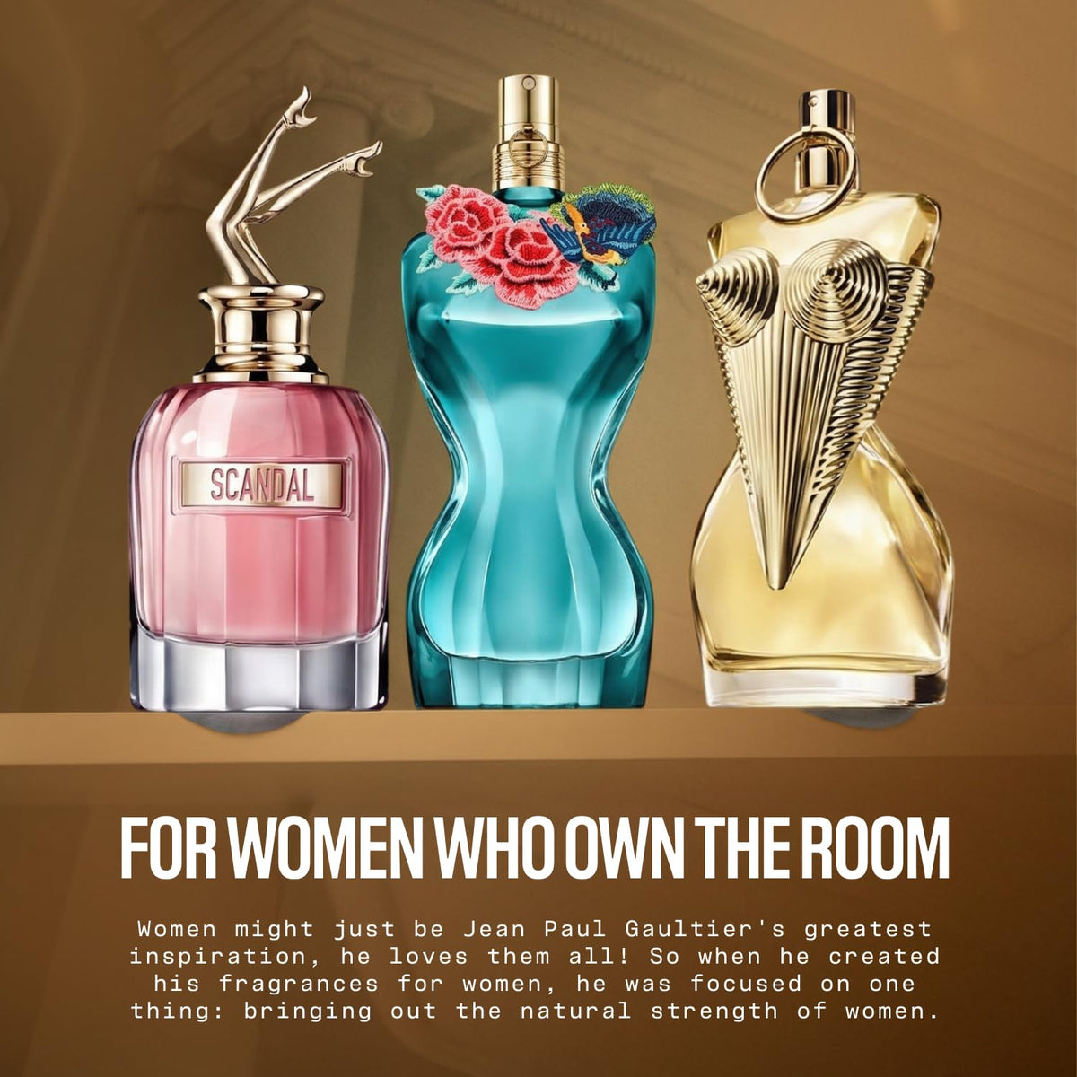 Jean Paul Gaultier Gaultier Divine versatile from day to night, spring through winter.
