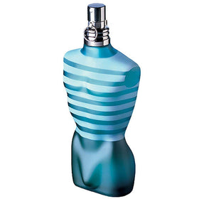 Jean Paul Gaultier Le Male bottle front view, ideal for daily confidence.