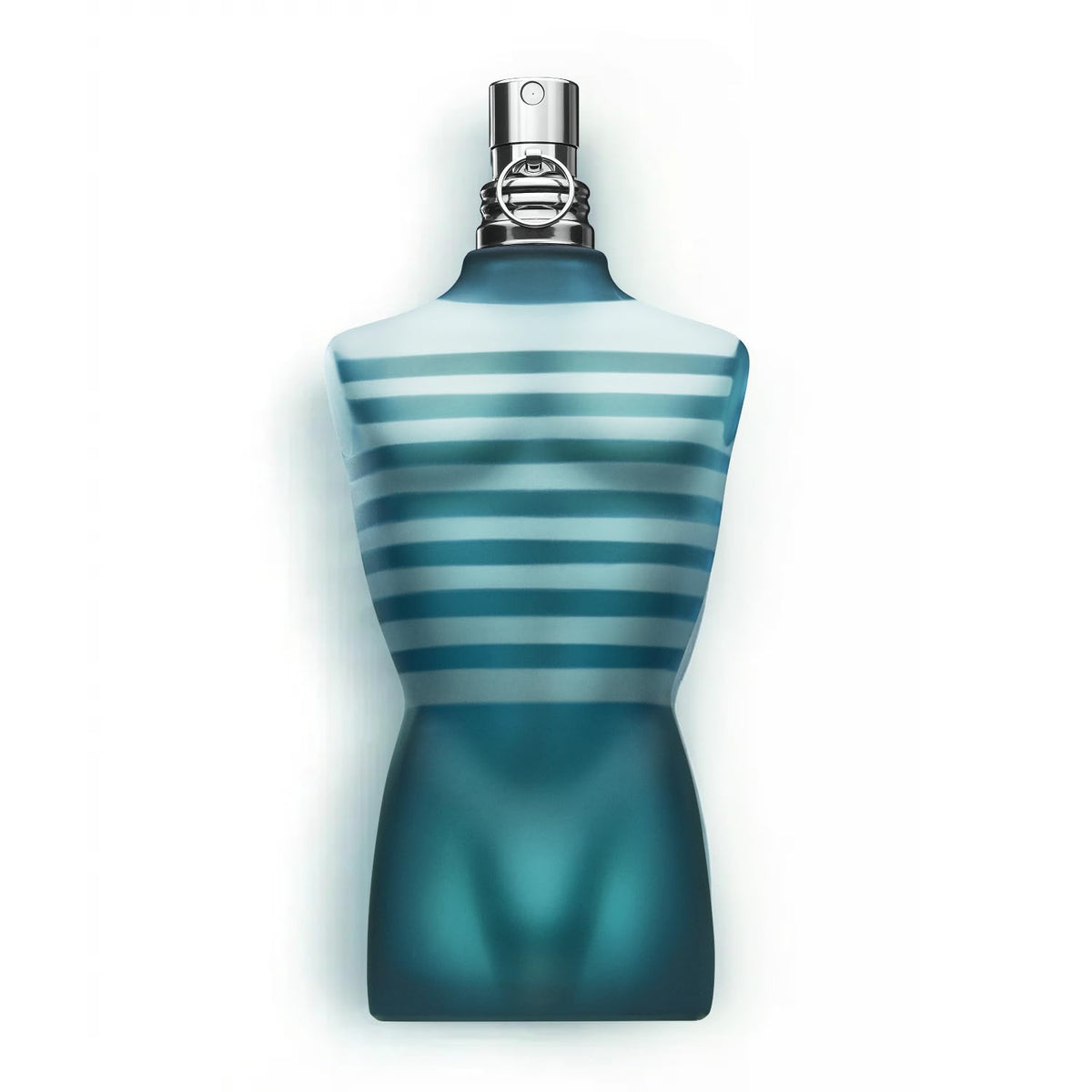 Jean Paul Gaultier Le Male bottle with mint note for a fresh morning scent.