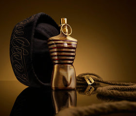 Le Male Elixir gift set on display, perfect for gifting and daily grooming routines.