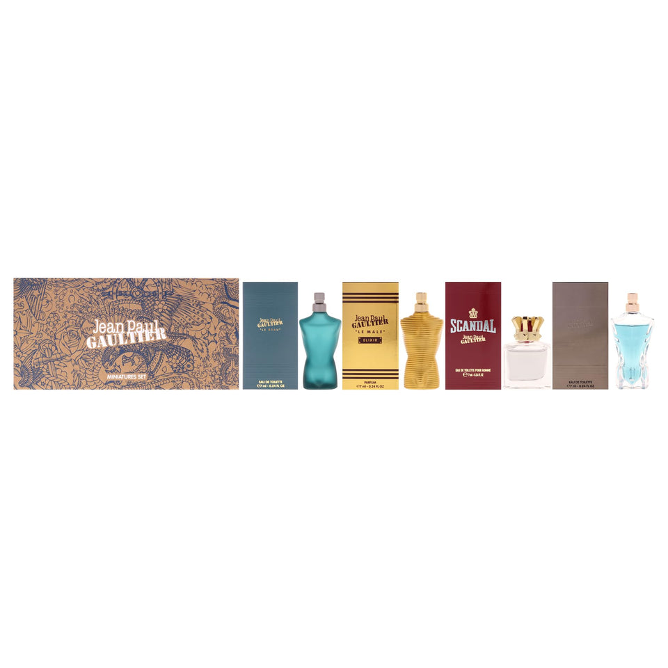 Jean Paul Gaultier Le Male mini bottle set for travel and sampling