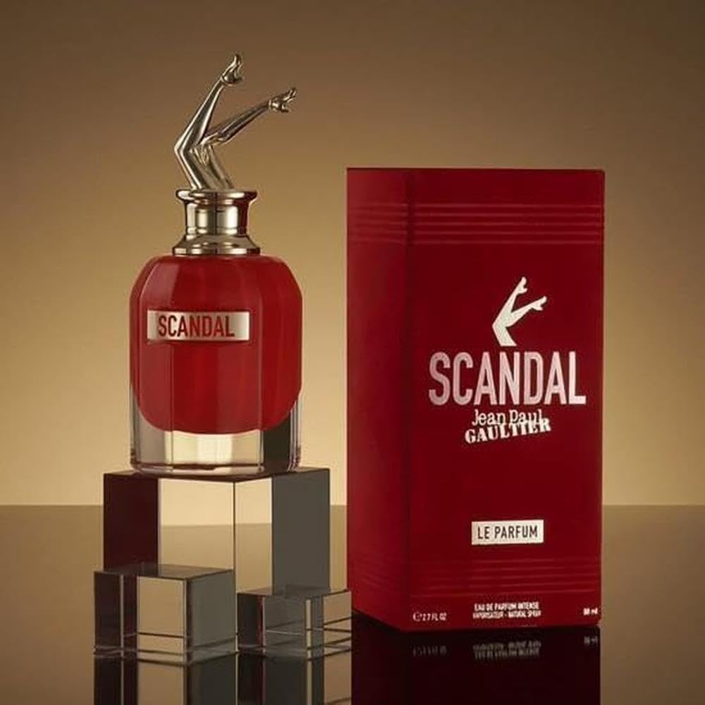 Jean Paul Gaultier Scandal Le Parfum outer packaging highlights gift-worthy presentation.
