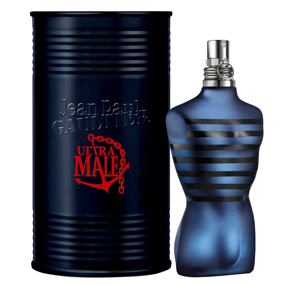 Ultra Male Intense spray in action, long-lasting scent for confident nights.