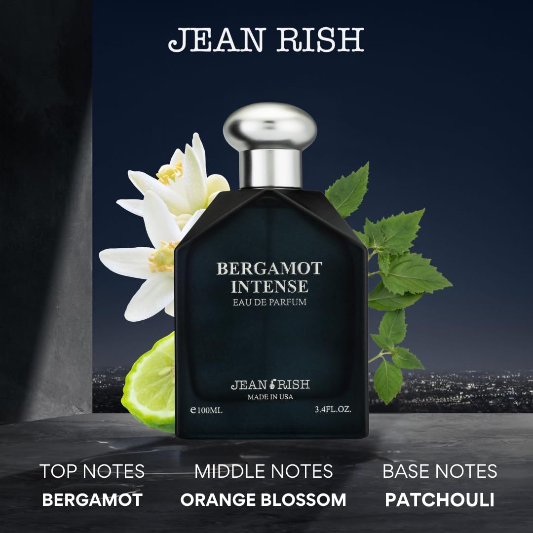 Jean Rish Bergamot Intense bottle cap close-up showing premium design for gifting