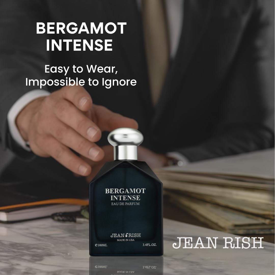 Jean Rish Bergamot Intense spray bottle ready for all-day wear