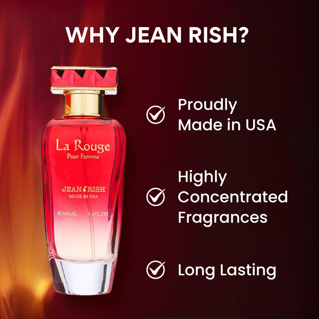 Jean Rish La Rouge box packaging, premium presentation and gift readiness