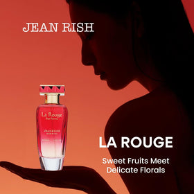 Jean Rish La Rouge daily-use scene, versatile fragrance for any moment