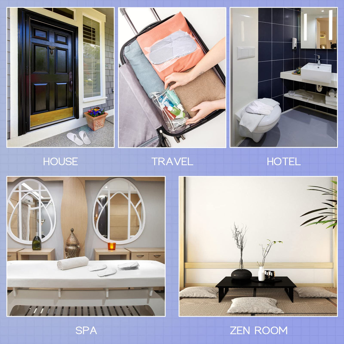 Jecery bulk-pack suitable for hotels, spas, and travel events.