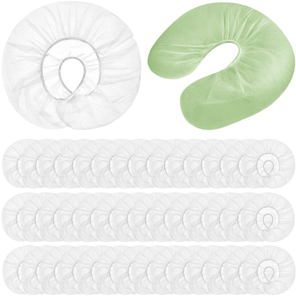 Jecery disposable face cradle covers pack offers ready-to-use protection for spa sessions.