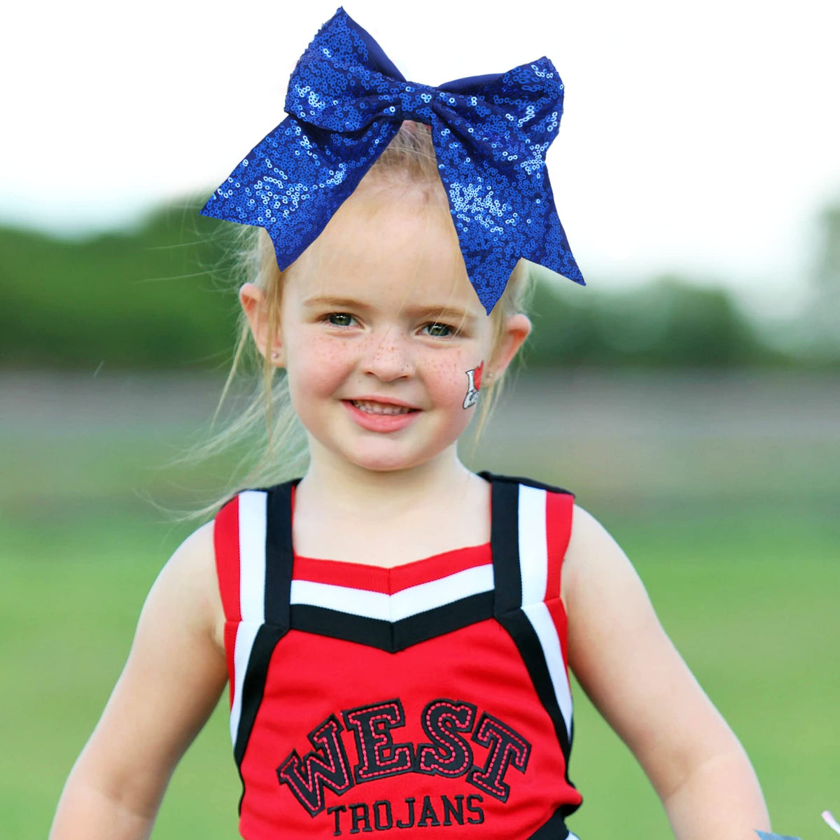 Jeffan school spirit accessory adds sparkle to uniforms and team cheer