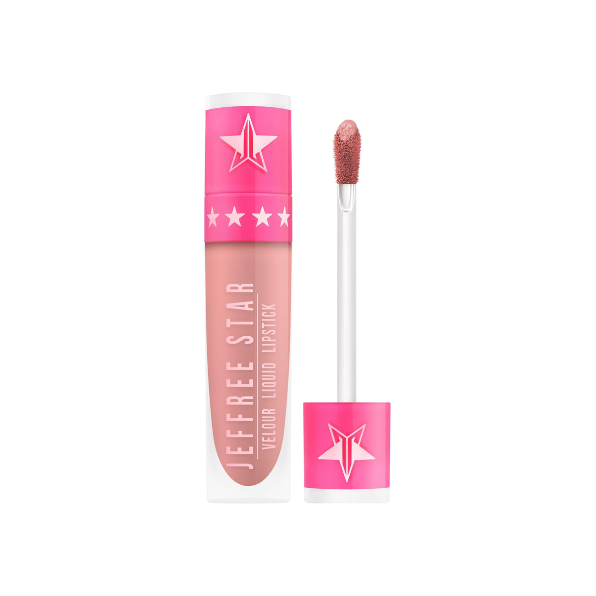 Jeffree Star Velour Lipstick Christmas Cookie bottle shows rich, long-wear color.