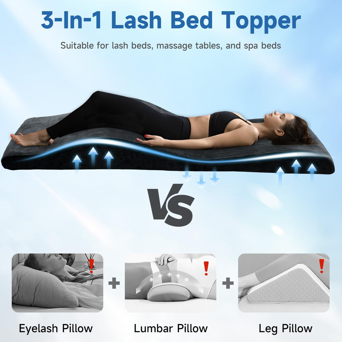 JEINPING removable cover is easy to clean between clients for spa maintenance.