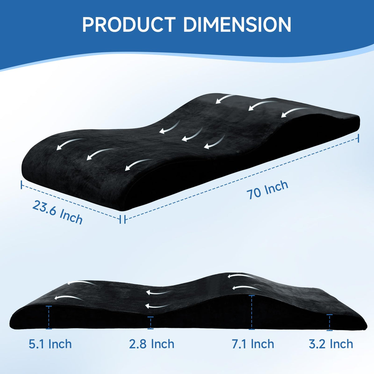 JEINPING curved lash bed topper velvet cover adds plush softness for lash services.