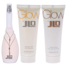 Jennifer Lopez Glow body lotion tube offering silky hydration with warm floral hints